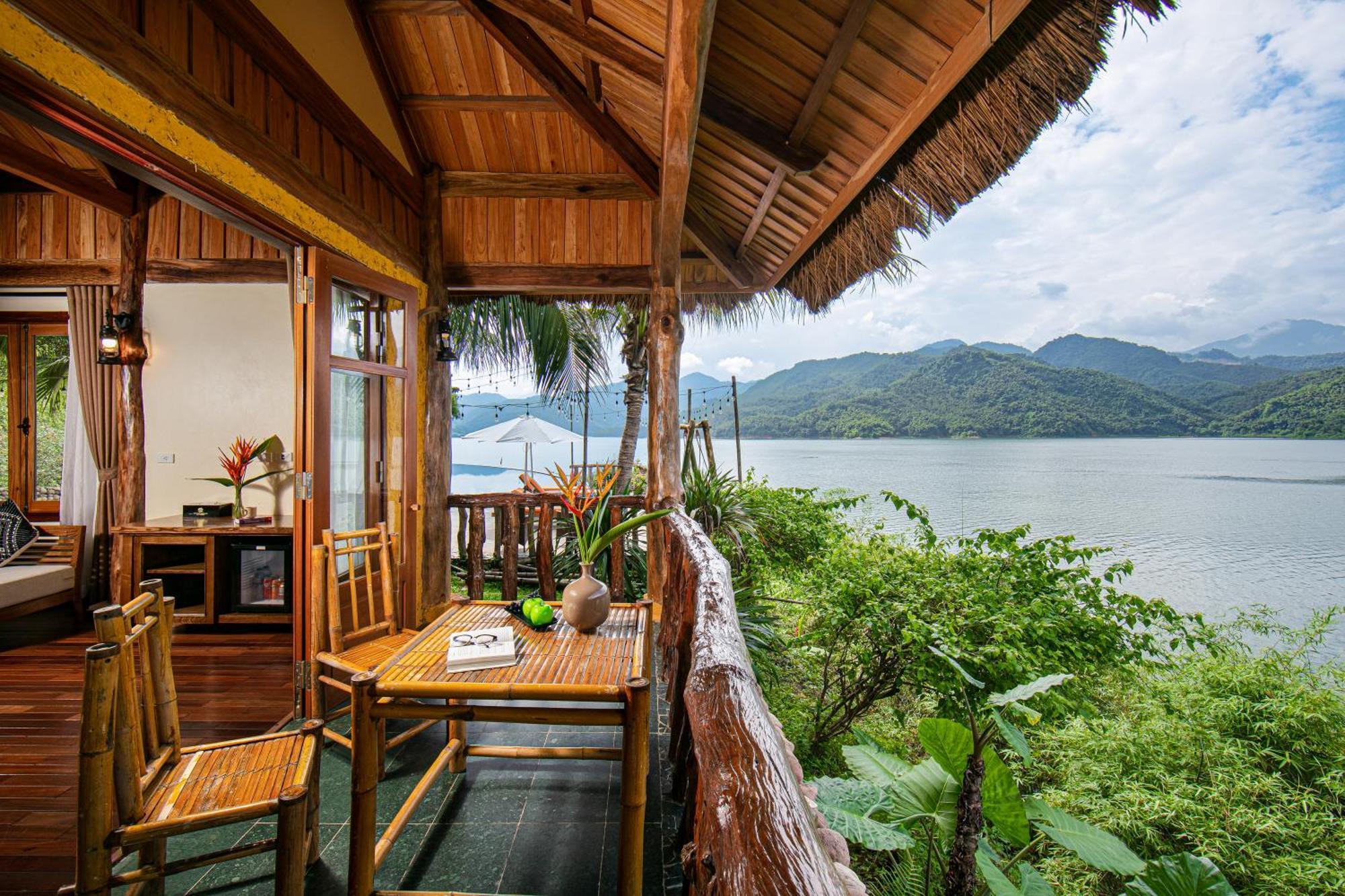 Mai Chau Hideaway Lake Resort Экстерьер фото